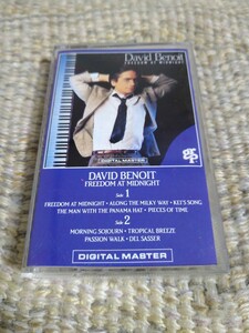 【輸入盤】☆デヴィッド・ベノワ　David Benoit／Freedom At Midnight☆☆1987リリース　　　　　　【カセット多数セール中…】