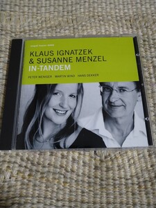 【輸入盤】☆Klaus Ignatzek＆Susanne Menzelクラウス・イグナチェク＆スザンナ・メンデ／In-Tandem☆☆【CD多数セール中…】