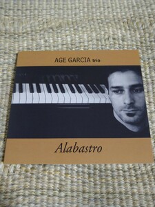 【輸入盤／ピアノトリオ・デジパック仕様】☆Age Garcia Trio／ Alabastro☆☆【CD多数セール中…】