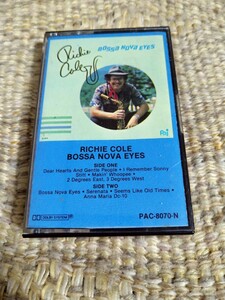 【輸入盤カセット】☆Richie Coleリッチー・コール／Bossa Nova Eyes☆☆【カセット多数セール中…】