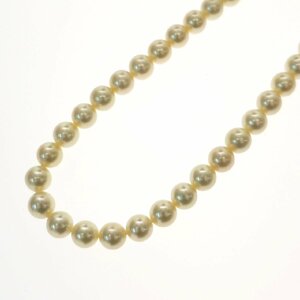 1円スタート 美品 アコヤ真珠 あこや真珠 パールネックレス 57粒 7.00-7.50mm pearl 金具 SILVER シルバー ジュエリー NGLソーティング