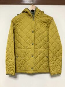 む1253 AIGLE エーグル キルティング 中綿ジャケット パデットジャケット レディース M マスタードイエロー キルティングジャケット