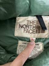 ま1265 THE NORTH FACE ノースフェイス 茶タグ ダウンベスト XXL グリーン リップストップ 70's ビンテージ_画像3