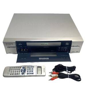 【美品】【純正リモコン付属】Panasonic パナソニック NV-DHE10 D-VHS S-VHS 希少 NV-DHE20 姉妹機