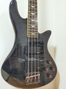 美中古 シェクター Schecter DIAMOND SERIES STILETTO EXTREME-4 エレキべース 4弦 ソフトケース付き