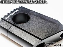 D6-22BKB GPZ400F Z400GP 汎用 ワンズアンドエム製 CNCアルミ削り出し ハンドルクランプ セットバック付 ハンドルホルダー 35π車対応_画像3