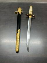 ★現状品★短剣 模造刀　日刀レプリカ　JAPAN SWORD 軍刀　指揮刀　儀礼刀_画像4