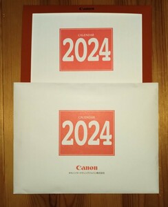 Canon 2024年 卓上カレンダー キャノン キヤノン スケジュール　ダイアリー　シンプル　書き込み