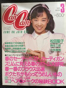 CanCam/キャンキャン 1984年3月号 松田聖子 時任三郎 春服 ゴルフウェア ファッション 流行 80年代 モデル 加藤美樹★W５６a2312