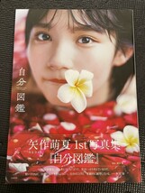 矢作萌夏 ファースト写真集 『自分図鑑』 撮影/熊谷貫 白夜書房 2019年8月 AKB48 初版発行 帯付き ポストカード付★W７５a2312_画像1