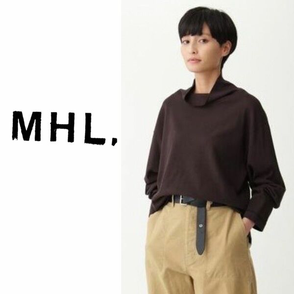 MHL. HIGH TWISTED COTTON JERSEY