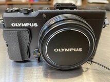 1円開始/ジャンク品/充電器無/ OLYMPUS STYLUS XZ-2 コンパクトデジタルカメラ デジカメ ブラック_画像1