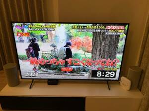 美品/SONY ソニー BRAVIA ブラビア KJ-65X8000H 4K対応 65V型 液晶テレビ