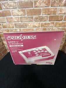 SEGA セガ　SS セガサターン バーチャスティック HSS-0136 箱説付　電脳戦機バーチャロン＋バーチャフファイター2付き