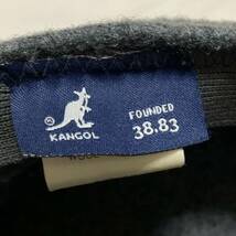 KANGOL! カンゴール! WOOL MAU CAP! 6260BC! 毛+アクリル! SIZE M_画像7