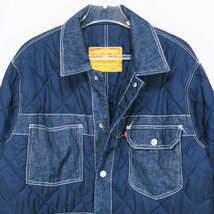 Levi's RED リーバイスレッド REV QUILT CHORE COAT NAVY BLAZER リバーシブル キルティング ジャケット コート ネイビー dez OTHER_画像2