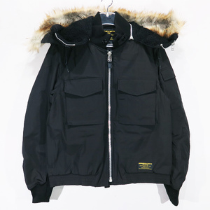 NEIGHBORHOOD ネイバーフッド x BURTON バートン 17AW NB.WEP/E-JKT 172TSBNN-JKM01S フライト ジャケット ブラック アウター dez