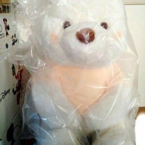 ★オンライン完売★新品★プーさん ぬいぐるみ 超特大サイズ (SUPER BIG) スーパービッグ WHITE POOH