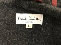 Paul Smith LONDON ポールスミス 日本製 メルトンウール ダッフルコート PS-3235 サイズ：L カラー：チャコールグレー メンズ コート_画像4