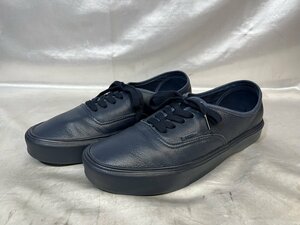 VANS ヴァンズ レザースニーカー 721494 VAULT サイズ：28cm カラー：ネイビー