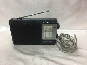 SONY ソニー ICF-801 FM/AM ポータブルラジオ 簡易動作確認済み