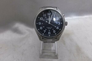 SEIKO セイコー 5M82-OAW0 黒文字盤 腕時計 動作品