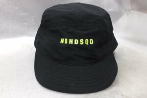 NEIGHBORHOOD 19SS WAVES CN-CAP 191YGNH-HT07 帽子 ブラック 帽子