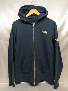 THE NORTH FACE ノースフェイス Square Logo FullZip スクエアロゴ フルジップパーカー NT11952 サイズ：XL カラー：ネイビー メンズ