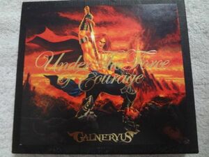 GALNERYUSガルネリウス オリジナルアルバムCD「UNDER THE FORCE OF COURAGE」初回限定盤!!