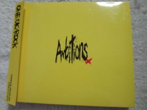 ONE OK ROCKワンオクロック オリジナルアルバムCD+DVD「Anbitions」初回限定盤!!