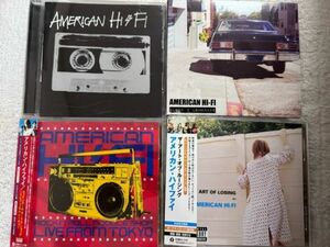 AMERICAN HI-FIアメリカンハイファイ LIVE&オリジナルアルバムCD4枚セット ステイシージョーンズ