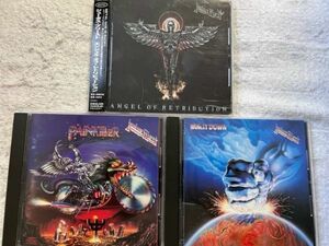 JUDAS PRIESTジューダスプリースト オリジナルアルバムCD3枚セット RAM IT DOWN/ANGLE OF RETRIBUTION/PAINKILLER