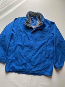 ★GORE-TEX L.L.Bean メンズ XL 水色 ブルー ナイロンジャケット マウンテンパーカー / エルエルビーン ゴアテックス アウトドア レイン