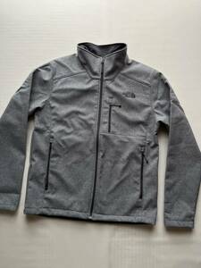 ★美品 USA規格 THE NORTH FACE WINDWALL メンズ M ソフトシェル 裏フリース ジャケット / アメリカ規格 ノースフェイス ウィンドウォール 