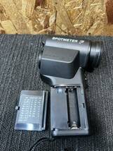 ■MINOLTA SPOTMETER F ■露出計 ■スポットメーター ■カメラアクセサリー■ブラック■通電確認済み■美品■付属ケース付き■ミノルタ _画像4