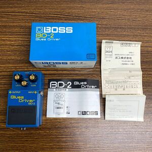 USED ボス ブルースドライバー BOSS BD-2 Blues Driver エフェクター 