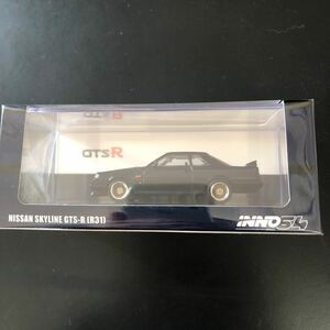 1/64 イノモデル ニッサン スカイライン GTS-R R31 ダークブルー