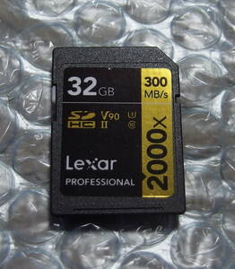 Lexar SDカード 32GB UHS-Ⅱ SDHC