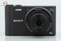 【中古】SONY ソニー Cyber-shot DSC-WX350 ブラック コンパクトデジタルカメラ 元箱付き_画像4