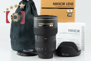 【オークション開催中】Nikon ニコン AF-S NIKKOR 16-35mm f/4 G ED VR 元箱付き