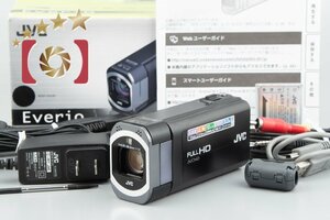 【中古】JVC ケンウッド Everio GZ-V590 ブラック ビデオカメラ 元箱付き