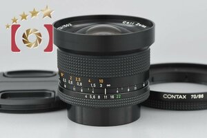 CONTAX コンタックス Carl Zeiss Distagon 18mm f/4 T* MMJ【オークション開催中】