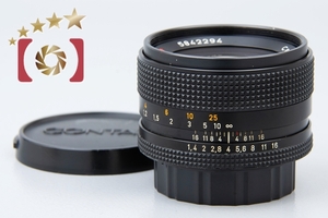 【中古】CONTAX コンタックス Carl Zeiss Planar 50mm f/1.4 T* AEJ