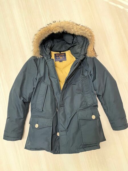 WOOLRICHウールリッチ アークティックパーカー ダウン カーキ XS M～L相当