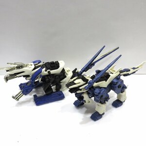 【76】1円～ ZOIDS ゾイド パーツ取り 2点セット 爬虫類系 オオカミ ジャンク 部品取り 現状品 ②