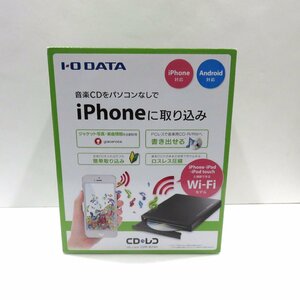 【76】1円～ 未使用 I・O DATA アイ・オー・データ CDレコ CDRI-W24AI iWi-Fi Phone/Android対応 保管品