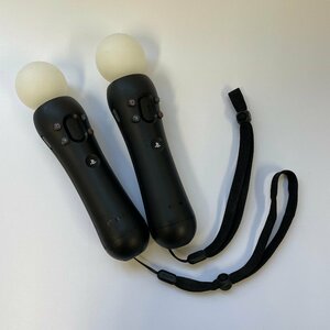 【80】1円～ PlayStation Move モーションコントローラー 2個 セット CECH-ZCM2J SONY PS3 PS4 PS MOVE VR 通電可 動作未確認 ジャンク扱い