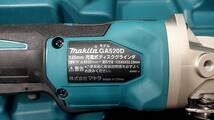 送料無料S81184 Makita マキタ 充電式ディスクグラインダ GA408D 100mmモデル 　バッテリBL1860B 充電器DC18RF ケース付き 美品良品_画像2