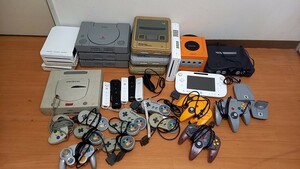 任天堂　Nintendo　スーパーファミコン SFC Wii Wii U 64 ゲームキューブ　GAMECUBE　セガサターン　本体　コントローラー　他　まとめて