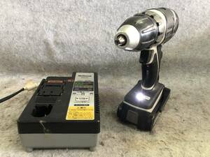 【中古動作品】N-4186 National/ナショナル Panasonic 14.4V 充電ドリルドライバ EZ7440 充電器・EZ0K80・バッテリー/EZ9L40　